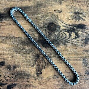 David Yurman XL Box Chain Necklace in Sterling Silver - 7.3mm - 22"